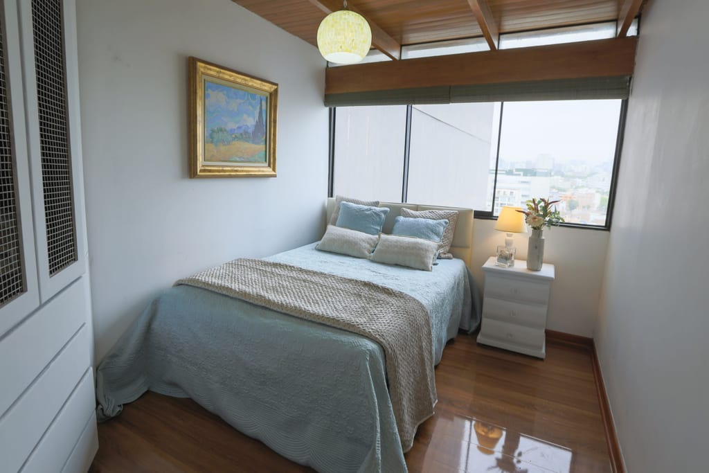 Lima Penthouse - Dormitorio azul